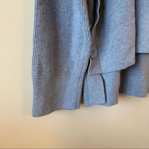 Stella & Dot-Merino Wool Blend Button Side Sweater - Picture 6 of 10